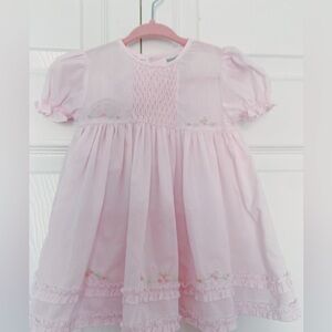 FRIEDKNITE CREATIONS | Cottage Core inspired vintage baby dress.
